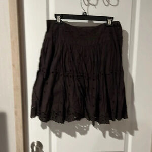 Women’s brown summer skirt